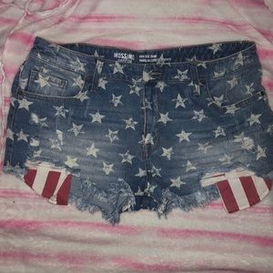 Star spangled shorts